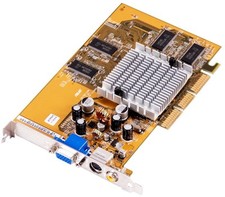 GRAPHICS CARD ASUS NVIDIA GEFORCE4 MX440 128MB V8170/128M AGP picture