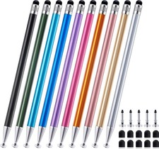 LINFANC 10 Pcs 2-in-1 Stylus Pen for Touchscreen, High 10 Multicolor  picture