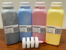(120g x 4) Toner Refill ONLY for Lexmark C3224, C3326, CS331, CS431, CX331 CX431 picture