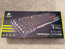 Corsair K70 RGB RAPIDFIRE Mechanical Wired Keyboard MX Cherry* picture