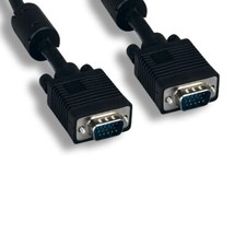 KNTK 3' SVGA Video Cable 28AWG HD15 15Pin for TV PC Monitor Display Projector picture
