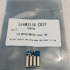 (16,000 pages) Toner Chip for Lexmark 24B6186, M3150, XM3150 Printer Refill picture