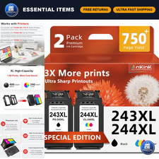 High-Capacity Ink Cartridges 243XL 244XL Replacement for Canon Printers - 2-Pack picture