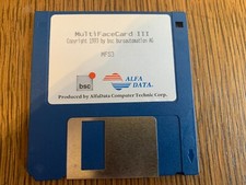 MULTIFACECARD III PROGRAM AMIGA COMPUTER 3.5