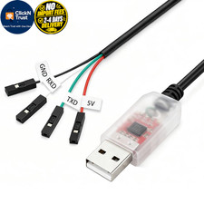HJHYUL CP2102 USB to TTL Serial Adapter Cable, 2.0 UART Converter 4... picture