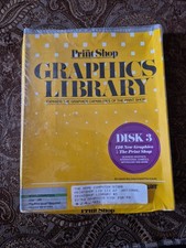 The Print Shop Graphics Library  Disk 3 For Atari Computers Software picture