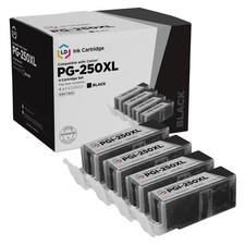 LD Comp Canon 6432B001 PGI-250XL 4pk HY Black MX922 MX722 MG5422 MG7120 picture