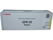 Canon 1066B001AA GPR-20Y GPR20 Yellow Toner Cartridge Genuine OEM Original picture