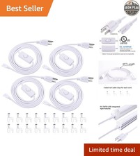 T5 T8 Power Cord 6FT with On/Off Switch for Integrated LED Tube Light Fixtures picture