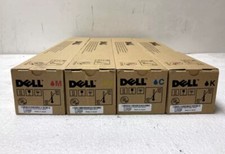 Lot of 4 Dell Genuine New Original High Capacity Toner 7130cdn Y/M/C/K picture
