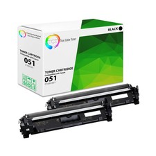 2Pk TCT 051 For Canon ImageClass LBP162dw Black Compatible Toner Cartridge picture