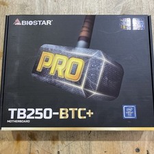 NEW Biostar TB250-BTC Pro LGA1151 DDR4 6 GPU Mining ATX motherboard 8gb Ram+CPU picture