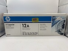HP 12A Black LaserJet Toner Cartridge Q2612A OEM Genuine Authentic NEW Sealed picture