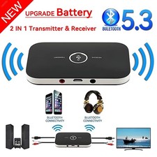 Bluetooth 5.0 Transmitter Receiver 3.5mm AUX RCA TV Home Stereo Audio Adapter picture