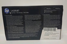 Genuine OEM HP  LASERJET 83A CF283AD Toner Cartridge Dual Pack,  Black, New picture
