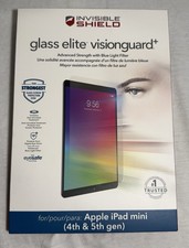 NEW ZAGG Invisible Shield Glass Elite VisionGuard Apple iPad Mini 4th & 5th Gen picture
