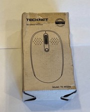 Tecknet Wireless Quite Mouse TK-MS006 Light Teal Beautiful New picture