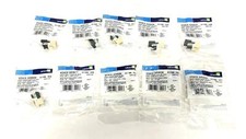 Leviton Ivory Voice Grade Snap-In Jack C20-41106-RI6 [Lot of 10] NOS picture