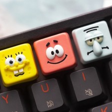 Cartoon Artisan Resin Keycap Handmade Custom MX Cherry Mechanical Keyboard picture