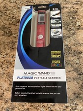 VuPoint Magic Wand III-3 Platinum Portable Scanner ST442R (NEW SEALED) picture