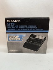 Vintage Sharp CE-50P Printer And Cassette Interface Made In Japan picture