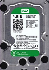 WD WD40EZRX-00SPEB0 dcm:HANNNTJMAB s/n:WCC4E 2014 4TB SATA 3.5