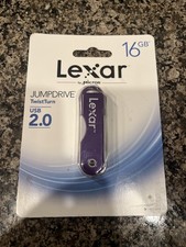 Lexar JumpDrive TwistTurn USB 2.0 Flash Drive storage capacity 16 GB picture