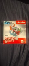 Box Of 9 Neon MAC Diskettes ,  Imation 2HD picture