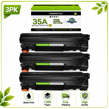 Compatible HP LaserJet P1009 Printer & New 35A Toner (CB435A) + Warranty x3PCS picture