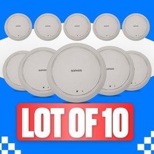 SOPHOS AP 55C 802.11 INDOOR WI-FI DUAL BAND PoE WIRELESS LOT OF 10 ACCESS POINT picture