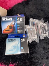 Epson 48 T048920 Color Ink Cartridge 5 pack OEM CYAN magenta Mix Lot picture