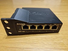 D-Link DGS-105 10in Rack Mount Bracket 5-Port Gigabit Switch Holder picture