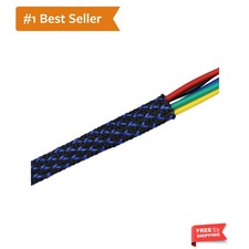 30ft PET Expandable Sleeving Wire Cable Sleeve 1/2