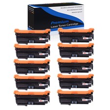 10PK CE260A 647A Black Toner for HP Color LaserJet CP4025 CP4025n CP4025dn picture