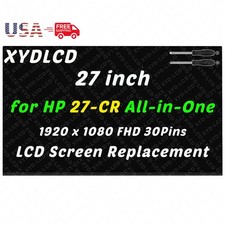 27in for HP 27-CR0027D 27-CR0023W 27-CR0034 AIO LCD Screen Display Replacement picture
