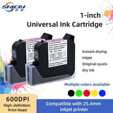 Ink Cartridge for 25.4mm Handheld Inkjet Printer 3 Pack Refill picture