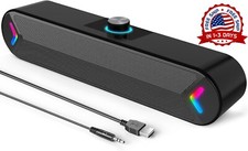 Altavoces para ordenador, barra de sonido para ordenador con calidad de sonido. picture