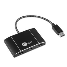 SIIG Triple 4K DisplayPort 1.4 to HDMI MST Hub Splitter (CE-DP0Q11-S1) picture