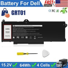 LOT GRT01 Battery For Dell Latitude 5421 5431 5521 5531 Precision 3470 3561 3571 picture