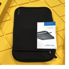 Kensington Neoprene Sleeve Case 11in Laptop Black Padded Zipper K62609WW picture