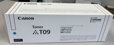 Genuine Canon T09 Cyan Toner 3017C005 OEM LBP- 1127C MF-1127C - Open Box/ctn NEW picture