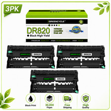 3pk DR820 Drum Unit Compatible Brother HL-L6300DW HL-L6400DW DCP-L5500DN picture