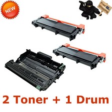 2PK TN660 Black Toner + 1PK DR630 Drum for Brother MFC-L2700DW DCP-L2540DW picture
