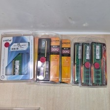 Crucial Kingston DDR2 PC2 5300 667MHz 2GB RAM g-skill Lot of 6 picture