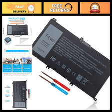 74Wh 6 Cell Laptop Battery for Dell Inspiron 15 7000 Series 11.1V 11.4V Replacem picture