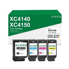XC4140 XC4150 Toner Cartridges Replacement for Lexmark 24B6717 24B6718 24B671... picture