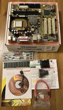 ECS GF7100PVT-M3 Motherboard + 2.50 GHz INTEL Pentium 4 CPU + 512mb Ram picture