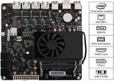 N5105 NAS Motherboards 4Cores 4Threads 4x2.5G i226 Network2 M.2 NVMe Slot 6xSATA picture