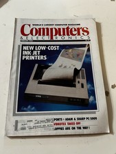 Computers & Electronics Magazine August 1984 Heath Zenith PC Vintage picture