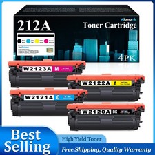 212A Toner 4PK w/Chip for 212X HP Enterprise M554dn  M555x M578, MFP M578f picture